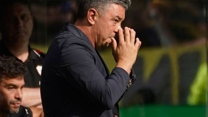 Gallardo en silencio: la fuerte reacción del DT tras la derrota de River en el Superclásico