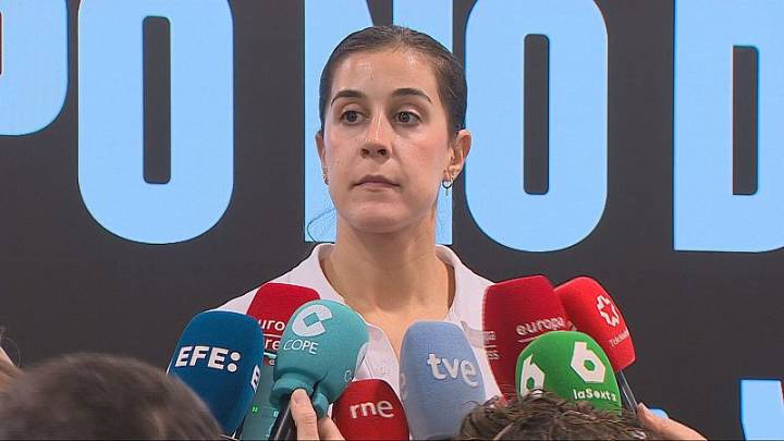 Carolina Marín, embajadora de LA LIGA contra el bullying: "No echo de menos competir"