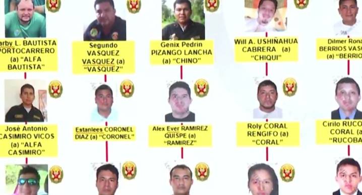 “Los Piratas”: más de 20 policías en actividad integraban red criminal dedicada a asaltos y sicariato 