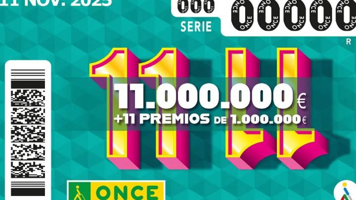 Sorteo Extra del 11 del 11 de la ONCE: Comprobar resultados de hoy, martes 11 de noviembre de 2025