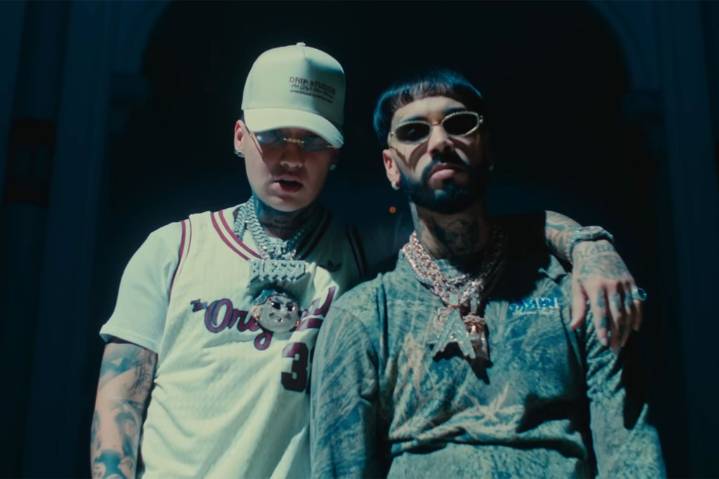 Anuel AA & Blessd’s ‘Pórtate Bonito’ Skyrockets to No. 1 on Latin Airplay Chart