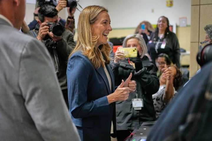 Democrat Mikie Sherrill elected governor of New Jersey, defeating opponent who aligned with Trump