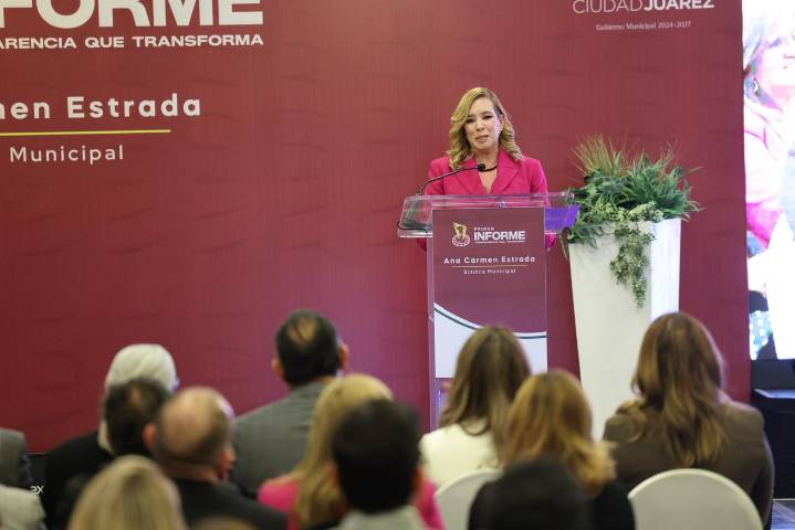 Rinde su primer informe la Síndica Municipal Ana Carmen Estrada García