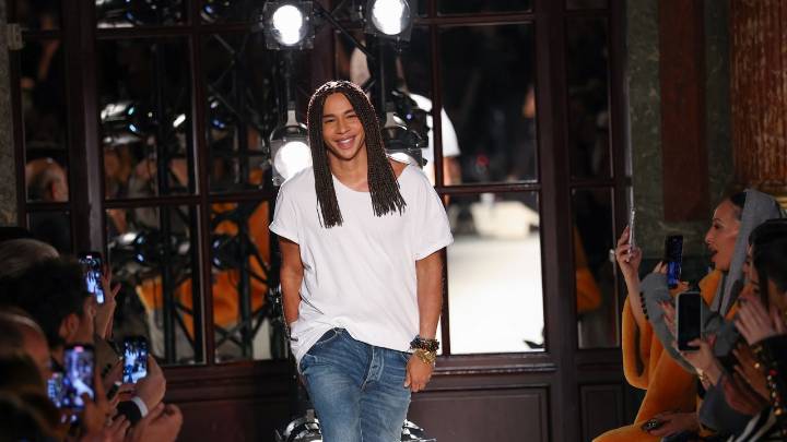Olivier Rousteing Leaves Balmain After 14 Years as Artistic Director