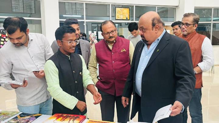 HNLU celebrates 25 years of Chhattisgarh with books, art, and culture