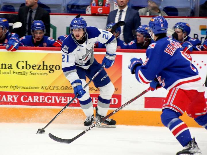 Karsen Chartier solid, but Sudbury Wolves shut out in Kitchener