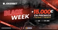 JOKERBET.es lanza un Black Friday 2025 lleno de bonos, torneos y premios con +15.000 € en juego