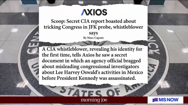 Whistleblower: CIA Lied To Congress About Oswald's Mexico Activities