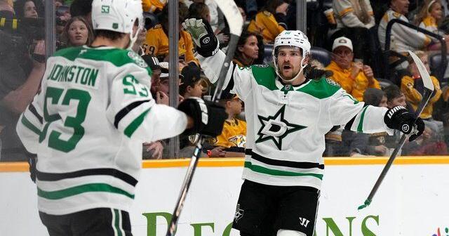 NHL roundup: Sam Steel's third-period goal completes Stars comeback over Predators
