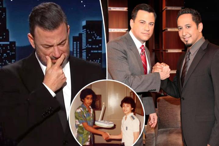 Jimmy Kimmel breaks down in tears honoring late best friend Cleto Escobedo