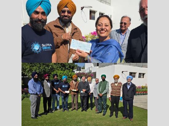 Genco Tricity Association donates Rs 10 lakh to Global Sikh Foundation for flood victims [ FULL VIEW ]