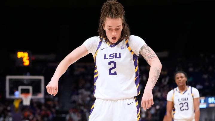 No. 5 LSU beats Alcorn State 112-49 for SEC-record sixth straight 100