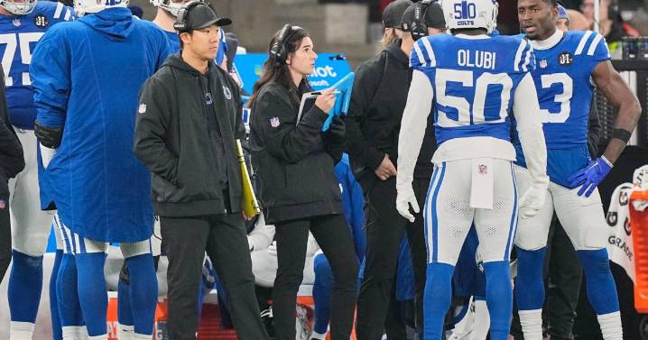 The Colts' Isabel Diaz rose quickly to become 1 of 11 women with full