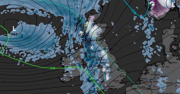 Date seven inches of snow predicted to hit UK amid Arctic blast warning