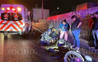 Motociclista sufre fractura expuesta tras choque provocado por camioneta en Lomalinda