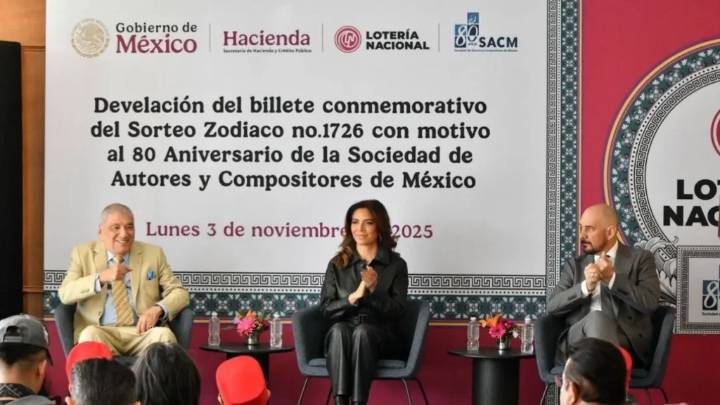 Con billete de la Lotería Nacional celebran 80 Aniversario de SACM