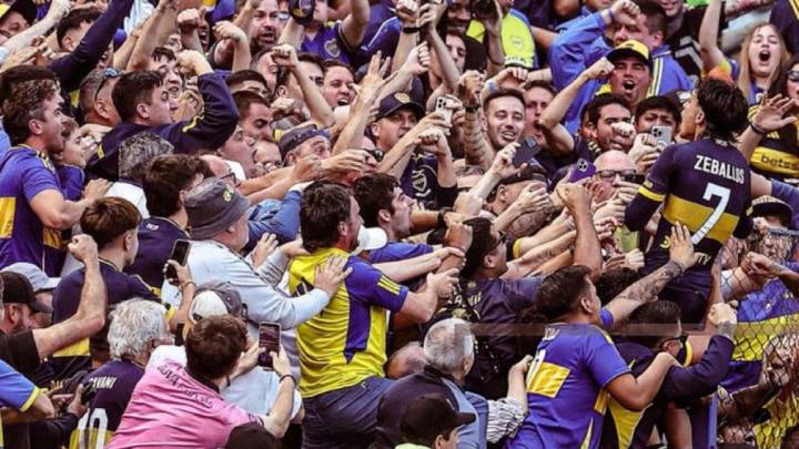 El gol de "Changuito" Zeballos para boca ante River: ¿era infracción en la jugada previa?