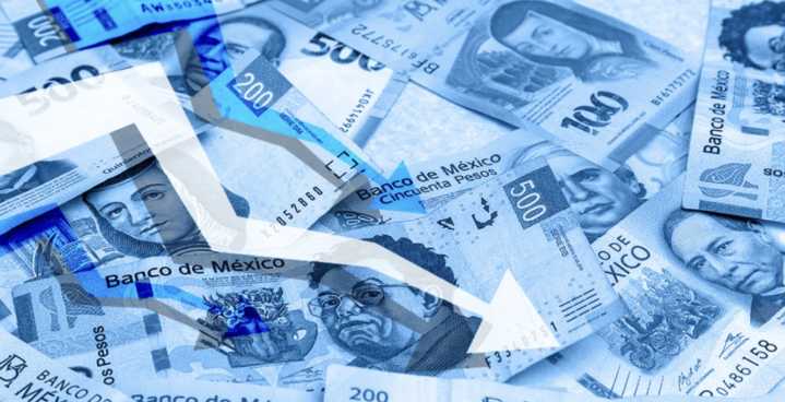 Peso mexicano cierra con depreciación ante el dólar por segundo día consecutivo