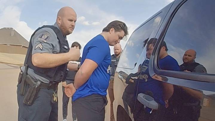 Video shows Jesse Mack Butler arrested in Stillwater on bodycam