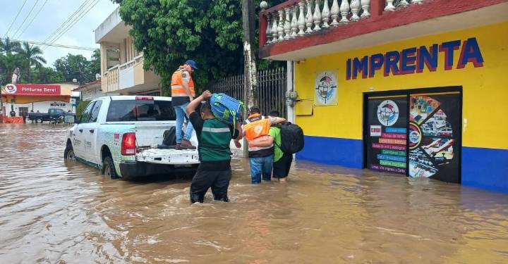 Más de 7 mil hectáreas dañadas en la Huasteca por las lluvias