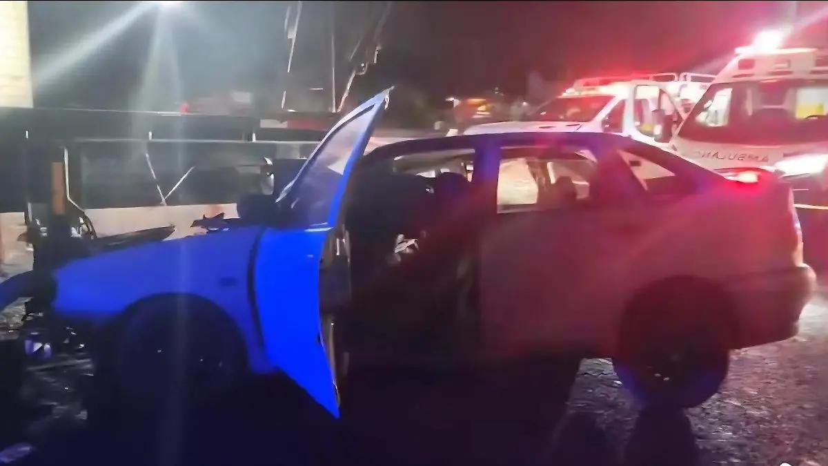 Choque en autopista México-Puebla deja un muerto