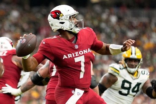 Brissett will start third straight game at QB for Cardinals because of Murray's foot injury