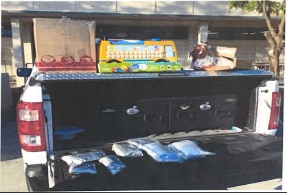 Man found with 50,000 fentanyl pills hidden in child's toy