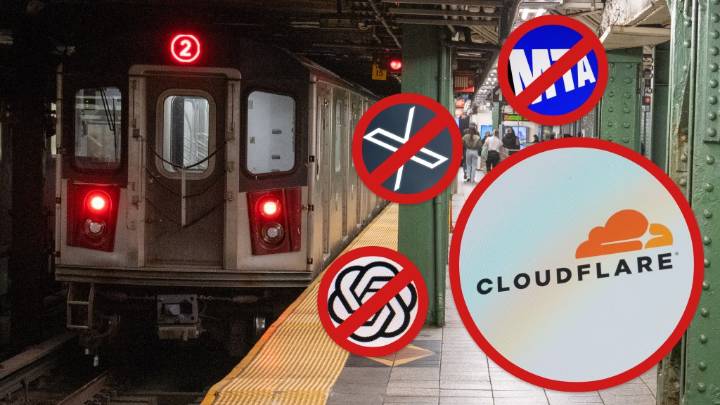 ChatGPT, X, Spotify, even MTA upended amid Cloudflare outage