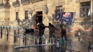 Manifestación de Generación Z en Guadalajara terminó en ataque al Palacio de Gobierno (Video)