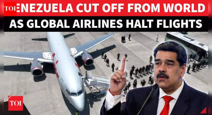 Venezuela CUT OFF, U.S. Forces Surround Maduro; Global Airlines Halt Flights Ahead Of U.S. Attack