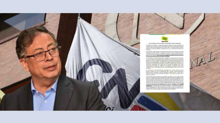 Unión Patriótica rechaza decisión del CNE que responsabiliza a la campaña Petro Presidente por violar topes de financiación: ‘Es de carácter político’