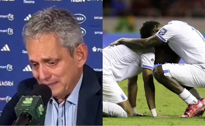 Reinaldo Rueda rompe en llanto, tras la eliminación de Honduras; se despide del Mundial de 2026