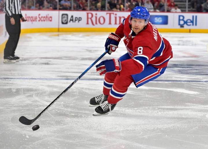 Canadiens Sign Mike Matheson To Five