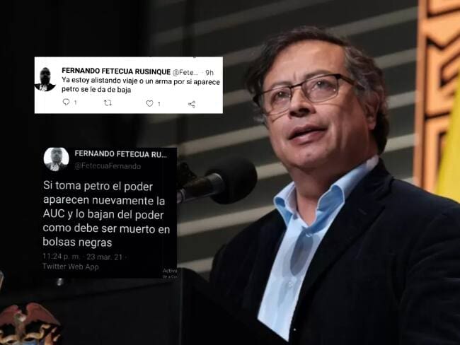 Condenan a 6 años al hombre que amenazó al presidente Gustavo Petro en 2021 a través de X