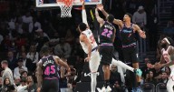 Heat survive frantic rally at the buzzer to edge the Knicks 115