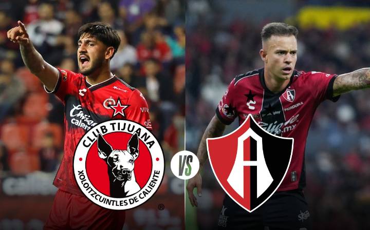 ¿A qué hora y dónde ver Tijuana vs. Atlas de la Liga MX?