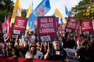 Tens of thousands in Portugal protest proposed labor reforms