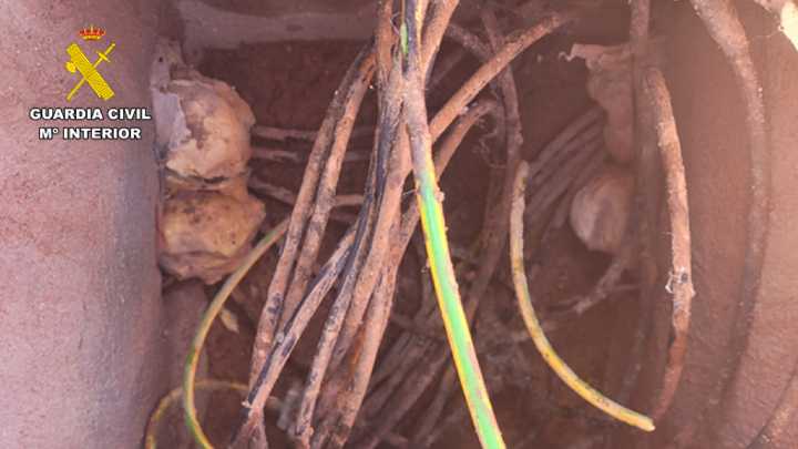 Detenido por el robo de cobre del alumbrado público que dejó sin luz a varias municipios de Albacete