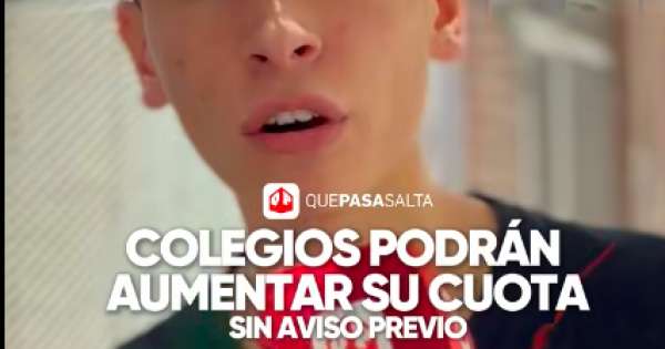 COLEGIOS PRIVADOS AUMENTARÁN SUS CUOTAS