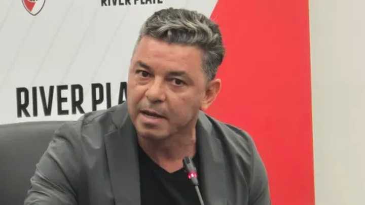 En la previa del superclásico, Gallardo renovó su contrato con River: "No me voy a ir corriendo"