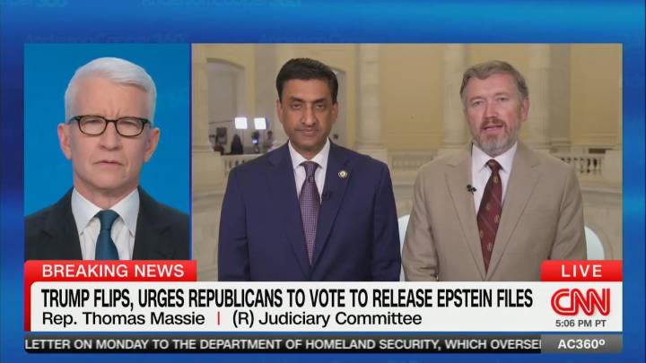 GOP Congressman Roasts Trump After President’s Epstein Files Reversal