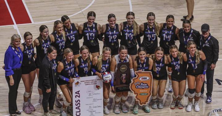 'Definitely the best.' Columbia celebrates first girls volleyball state championship