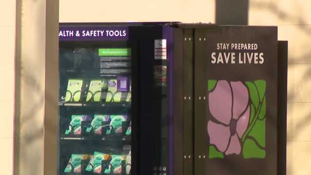 Free vending machine in Des Moines provides contraception, gun locks and more