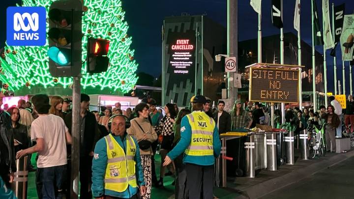 Free concert in Melbourne CBD cancelled after overcrowding and safety concerns