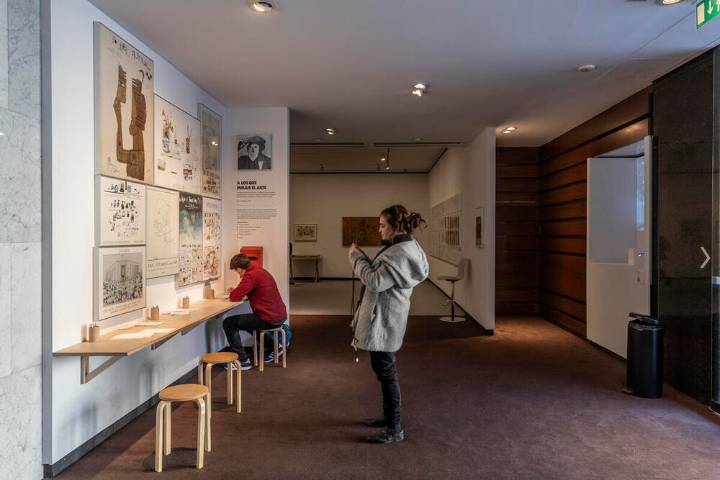 Retrospectiva de Saul Steinberg en el Museo de Arte Abstracto