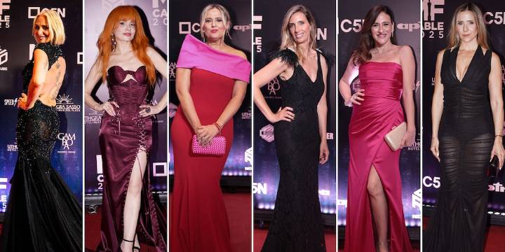 Entre encajes negros y estallidos de color: los códigos de la moda en los Martín Fierro de Cable 2025