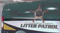 Vanderburgh County Jail unveils new litter patrol van