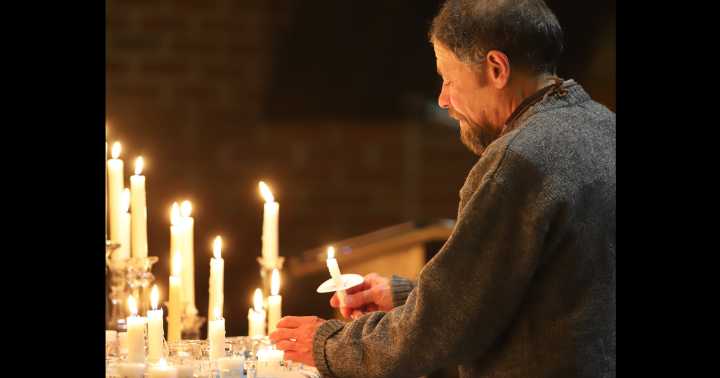 Photos | 'We hold their light': Bennington observes Transgender Day of Remembrance