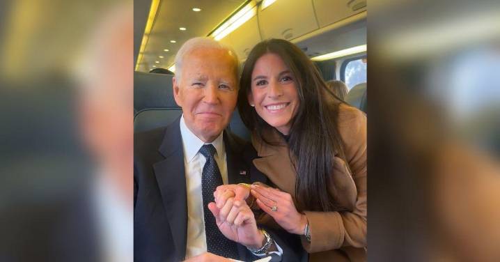 Joe Biden's Photo With Fox News Reporter Accused of Being 'Staged'