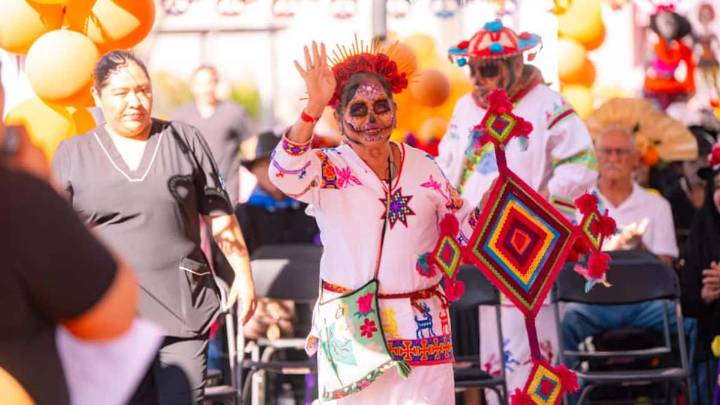 Celebraron adultos mayores el Día de Muertos 2025 en Nayarit
